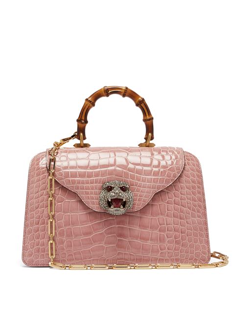 gucci bamboo daily bag pink|Gucci bamboo bag vintage price.